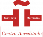 Logo for our accreditation in the instituto cervantes