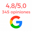 AIP Language Institute otrzymał 345 recenzji Google, a jego profil biznesowy Google został oceniony na 4,8 na 5.